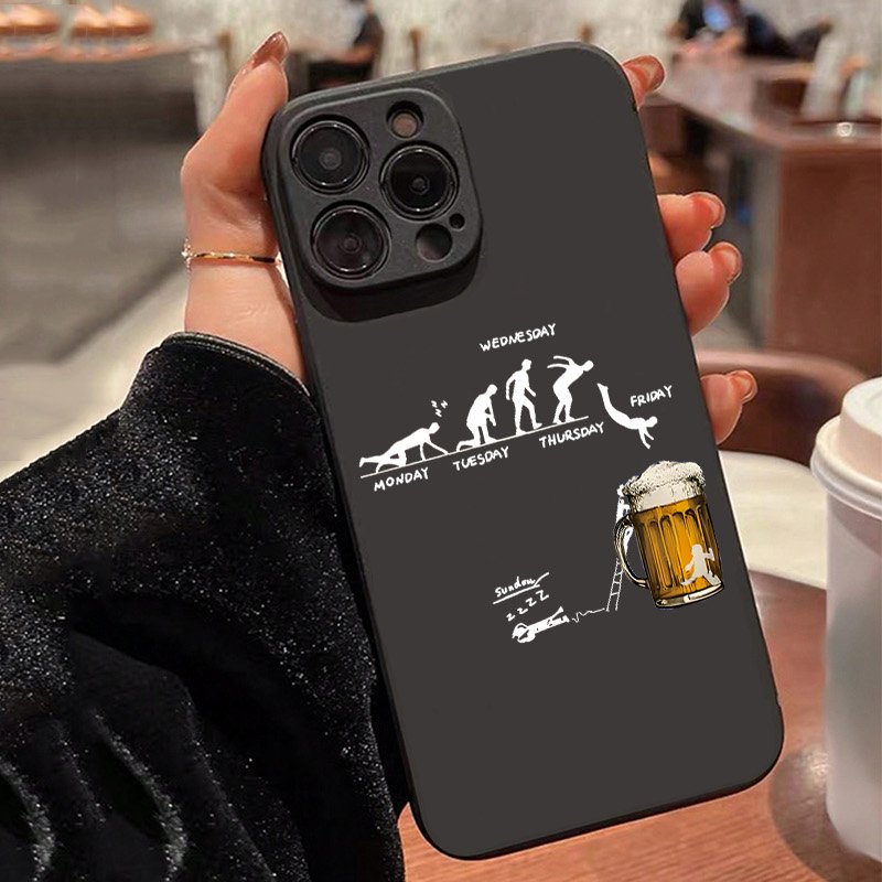 Samsung Galaxy S25 - Creative Beer-Themed Phone Case for Samsung
