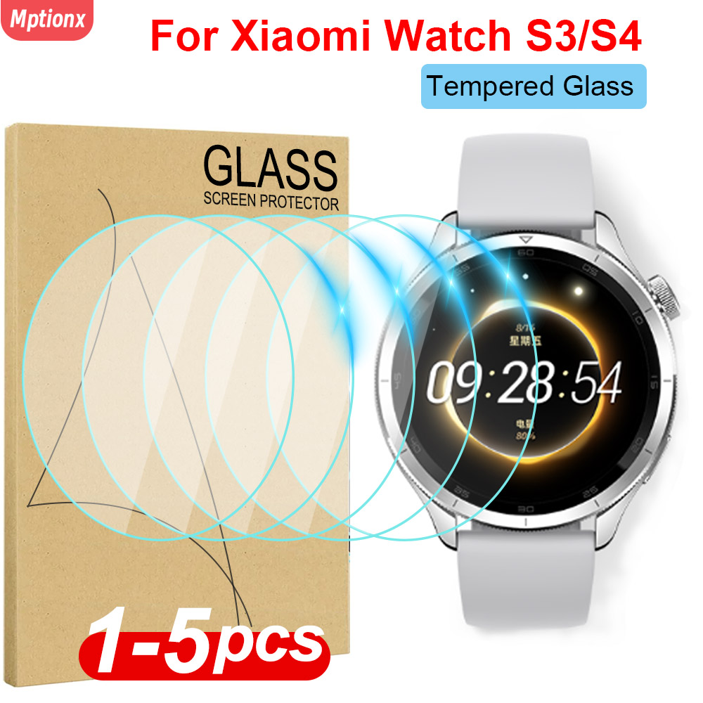 Xiaomi Smartwatch S4 Accessories - Tempered Glass for Xiaomi Mi Watch