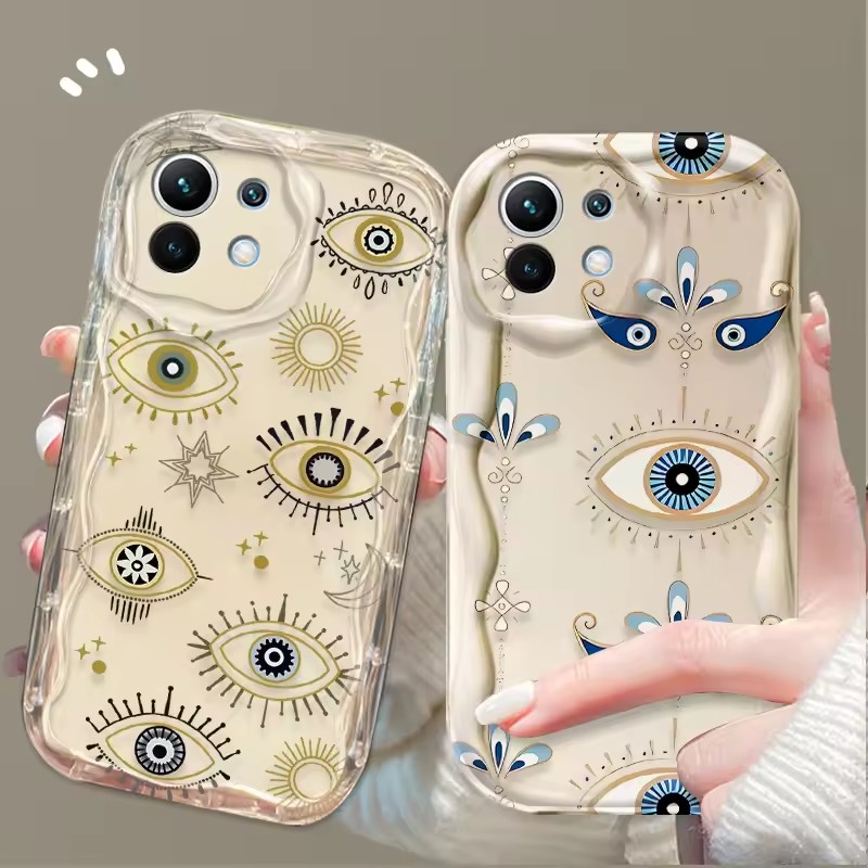 Apple Iphone 15 - Wavy Edge TPU Phone Case For