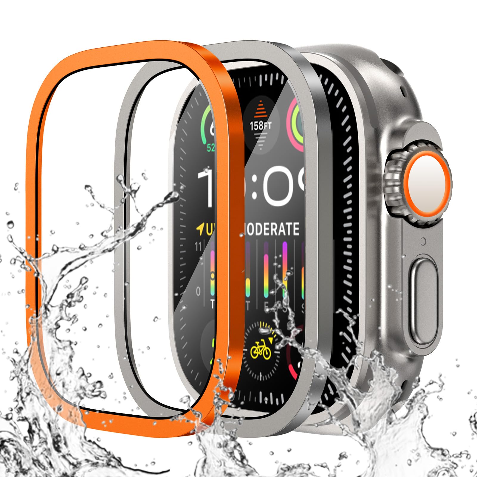 Smartwatch Case - Tempered Glass for Apple Watch Ultra