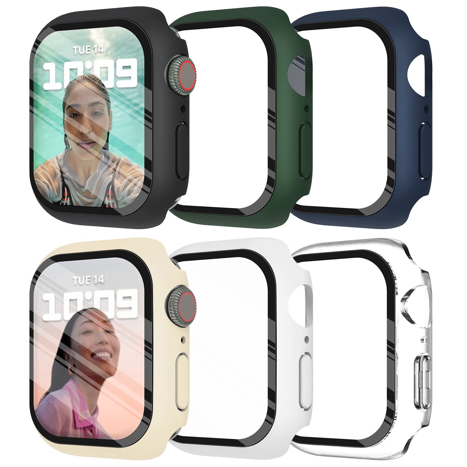 Garmin Smartwatch Accessories - Tempered Glass+cover For Apple Watch 9