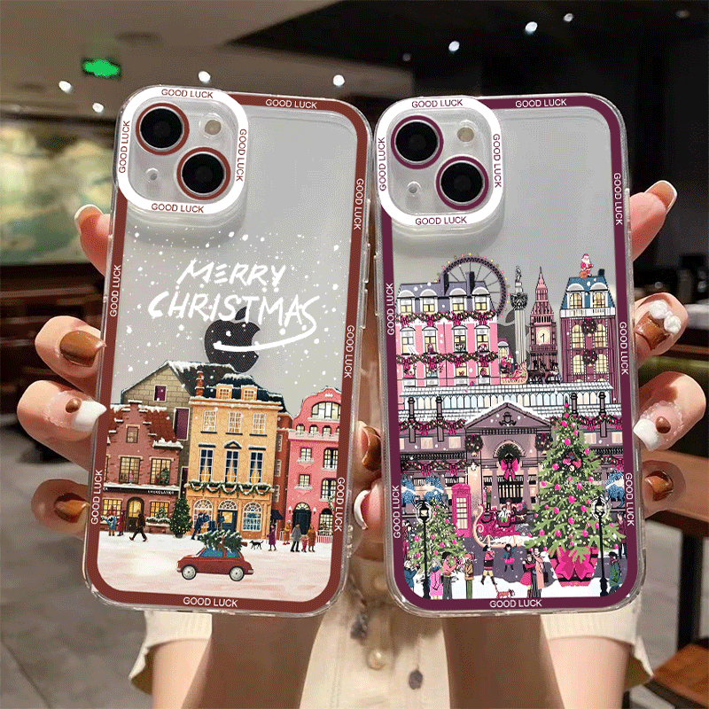 Xiaomi Redmi Note 13 - Winter New Year Christmas Street Scenery