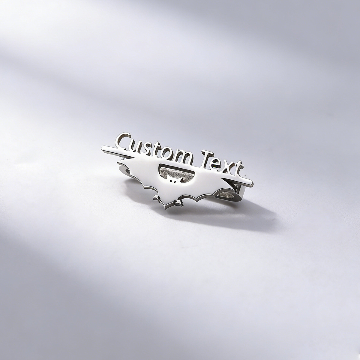 Smartwatch Straps & Accessories - Todorova Gothic Bat Custom Name Stainless