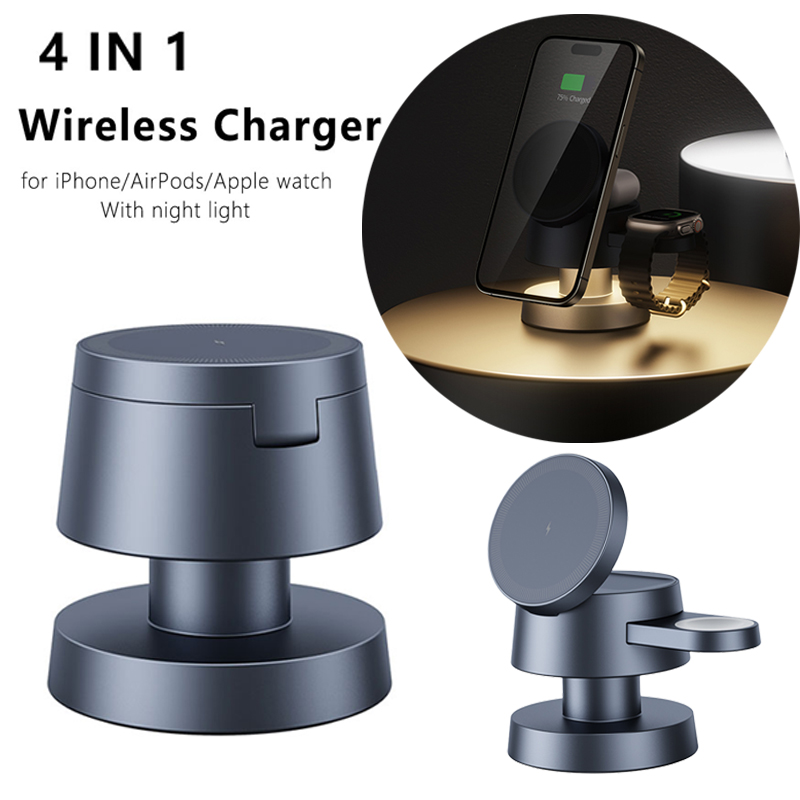 Smartwatch Ac - 3 in 1 Wireless Charger For