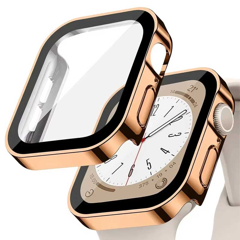 Smartwatch Watch Accessories For Women - Glass+cover For Apple Watch case series