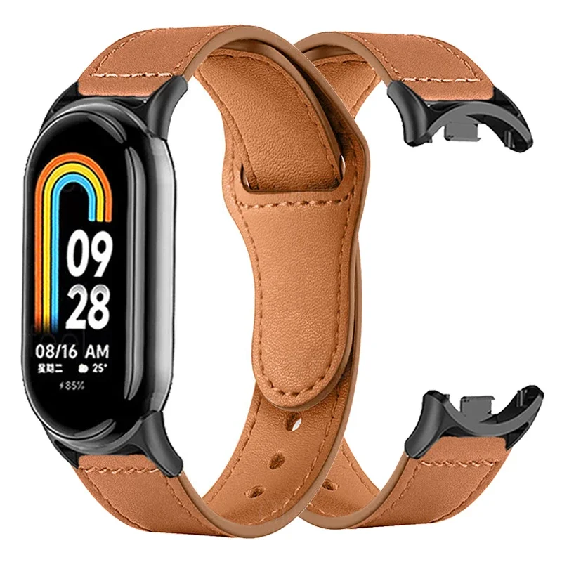 Xiaomi Smartwatch Accessories - Leather Strap for Xiaomi Mi Band