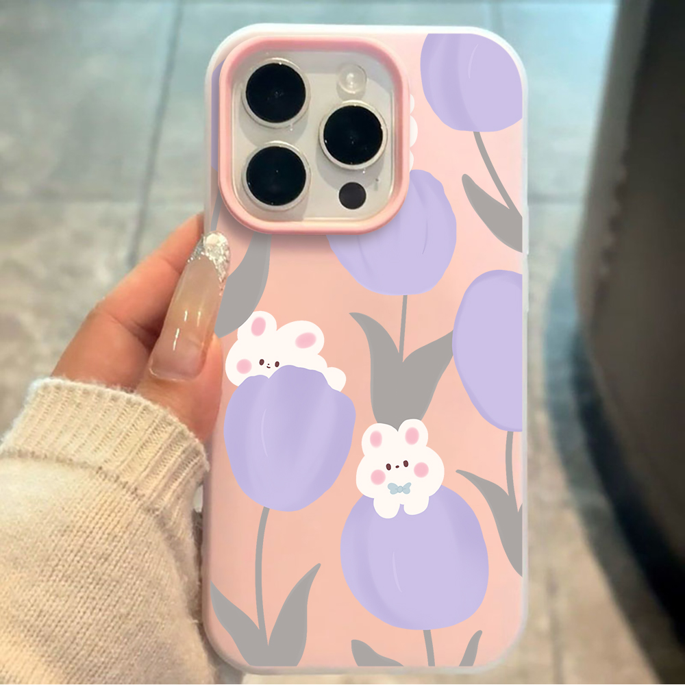 Xiaomi Redmi Note 13 - Soft Lavender Tulips Phone Case For