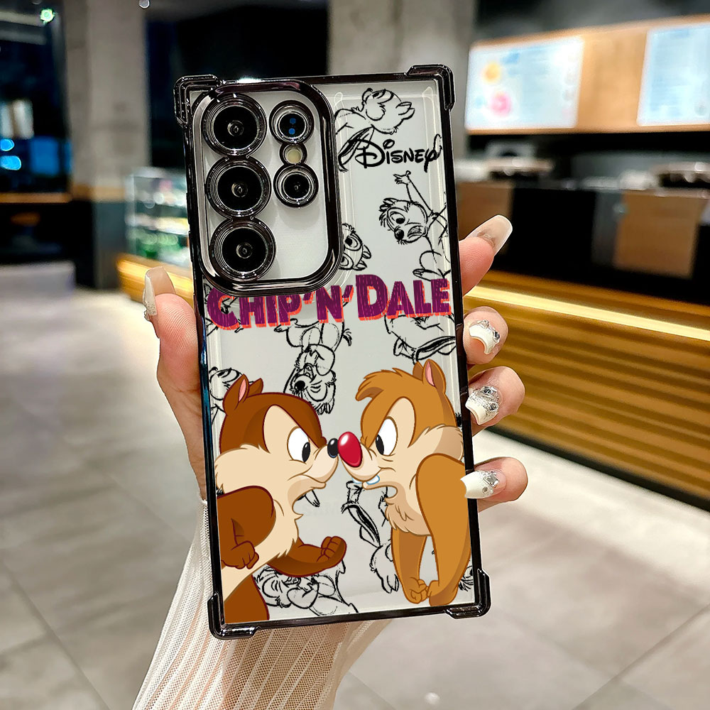Cartoon Chip & Dale Case For S - Samsung Galaxy S25 评论和价格