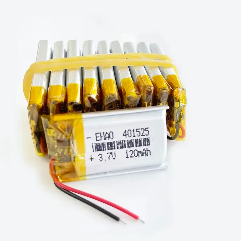 10 PCS 3.7V 120mAh Lipo Lithiu - Smartwatch Headset 评论和价格