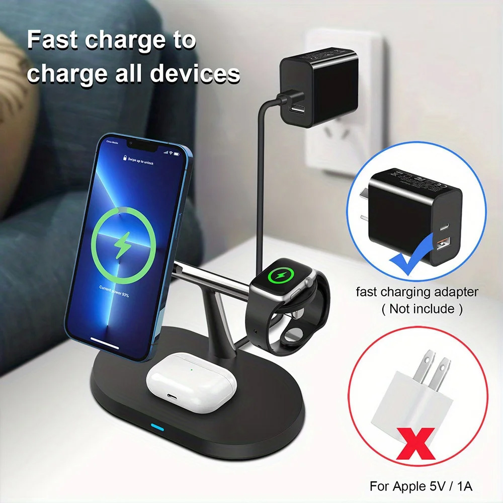 3 in 1 Magnetic Wireless Charg - Watch Charger Cable 评论和价格