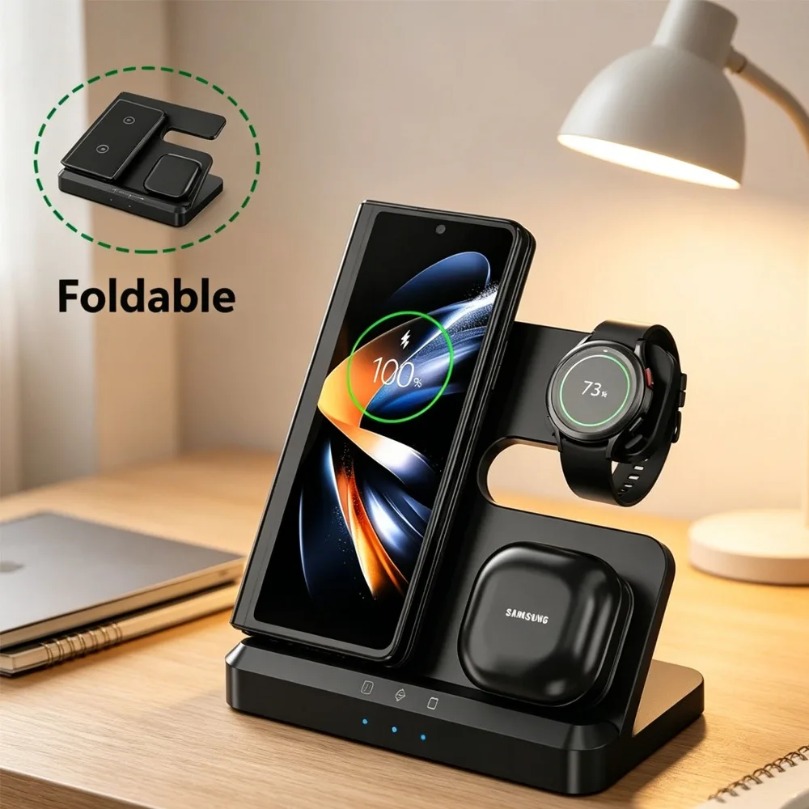 3 in 1 Fast Wireless Charger F - Smartwatch Ac 评论和价格