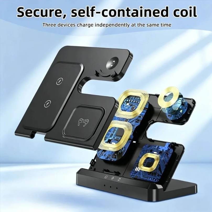 3 in 1 Fast Wireless Charger F - Smartwatch Ac 评论和价格