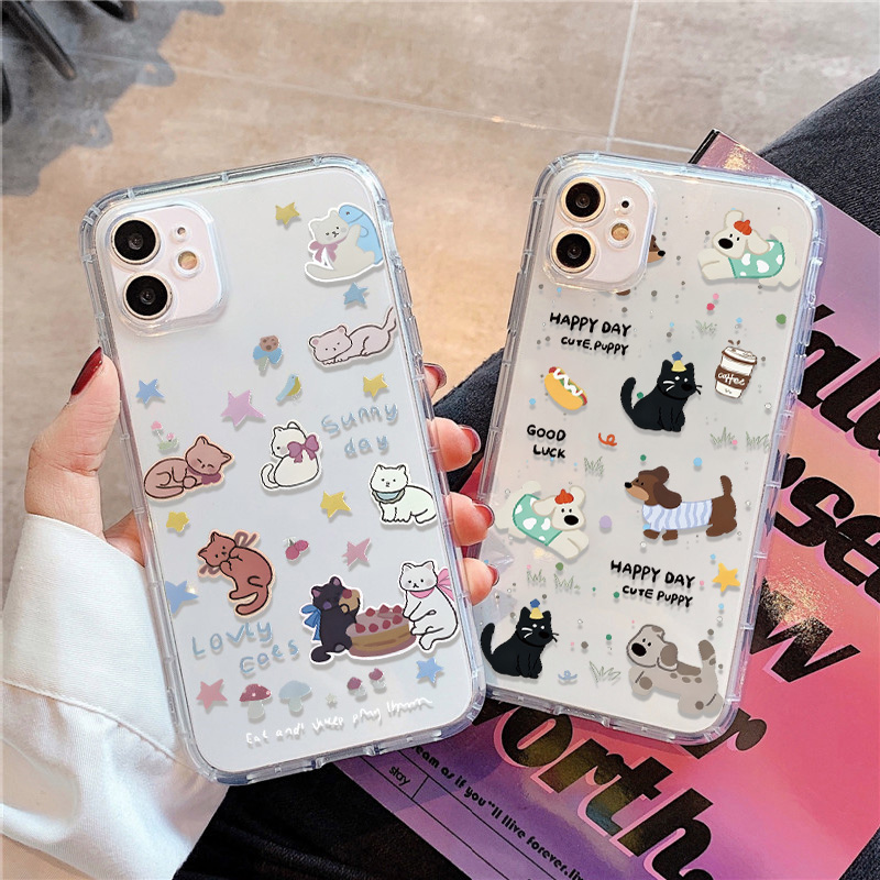 Lovely Fishes Clear Phone Case - Apple Iphone 15 评论和价格