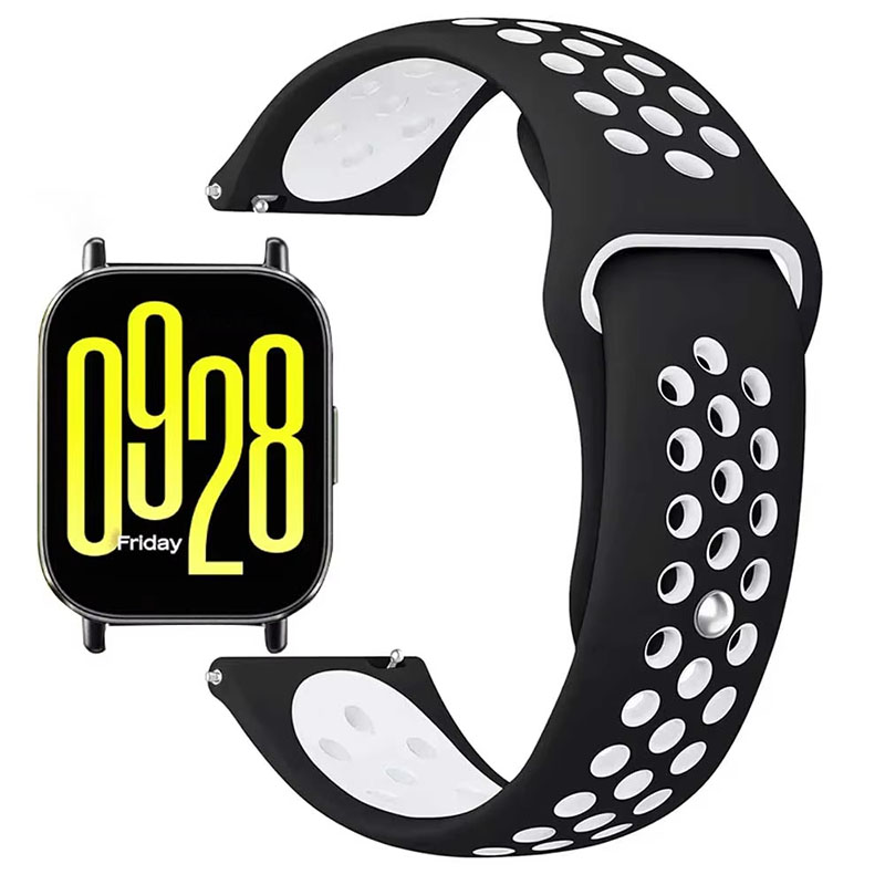 22MM 20mm Silicone Strap For X - Xiaomi Smartwatch S4 Accessories 评论和价格