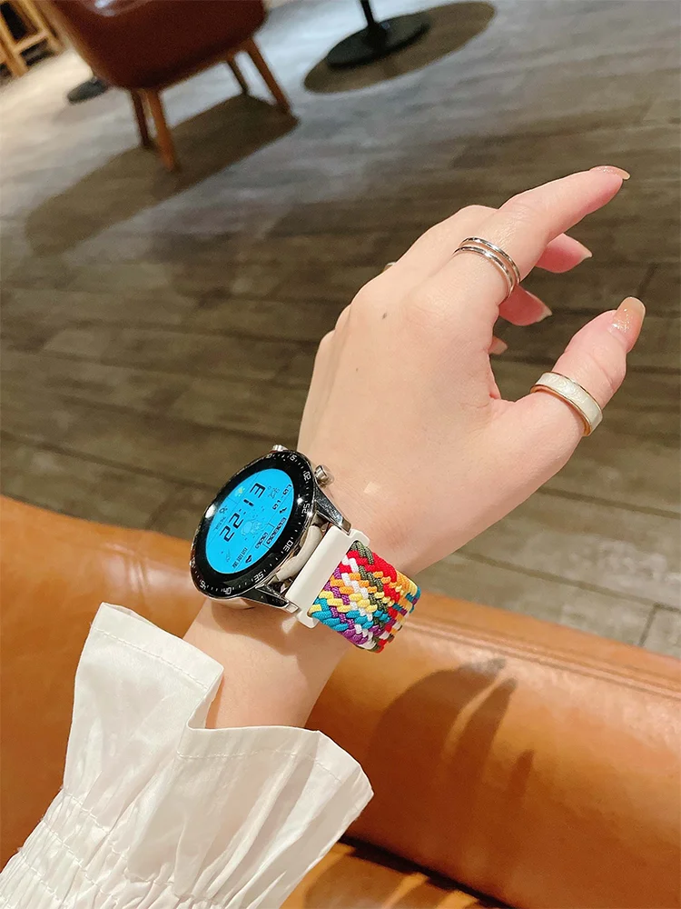 22mm 20mm Straps for Samsung G - Xiaomi Smartwatch S4 Accessories 评论和价格