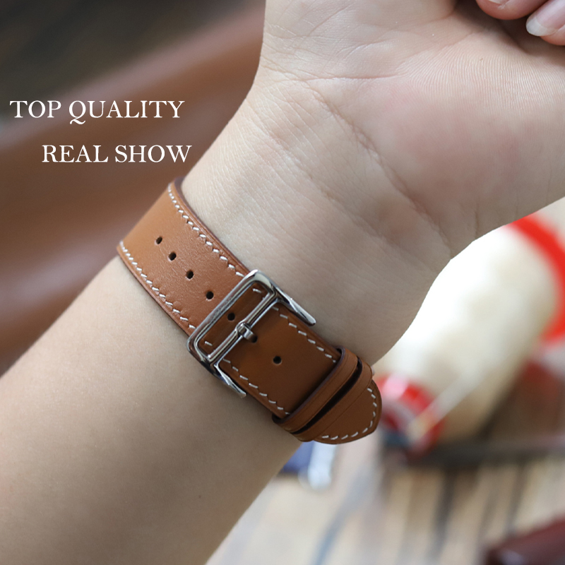 With Gift Box Genuine Leather  - Smartwatch Accessories Shop 评论和价格