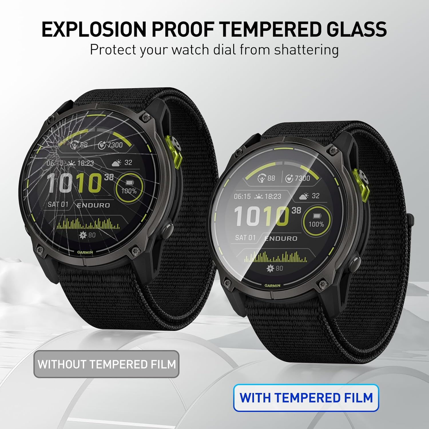 Tempered Glass Films For Garmi - Garmin Smartwatch Accessories 评论和价格