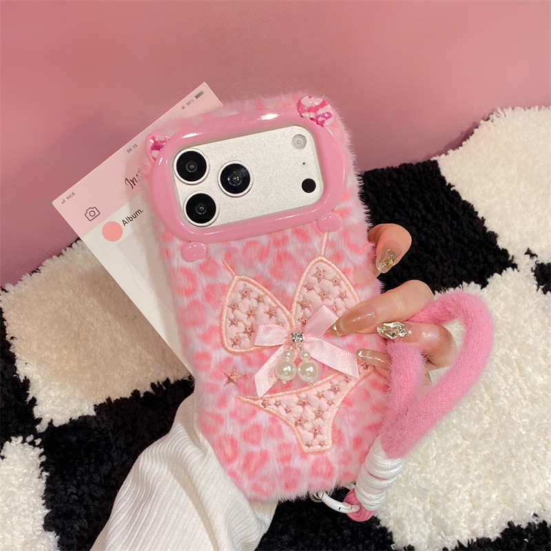 Pearl Bikini Design Plush Case - Apple Iphone 15 评论和价格
