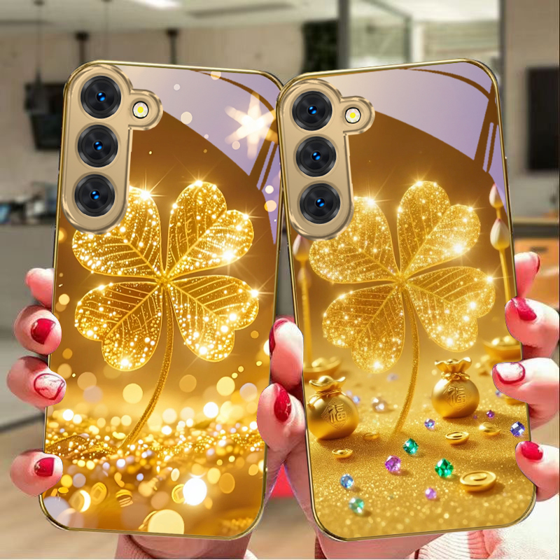 A huge golden clover For Samsu - Samsung Galaxy S25 评论和价格