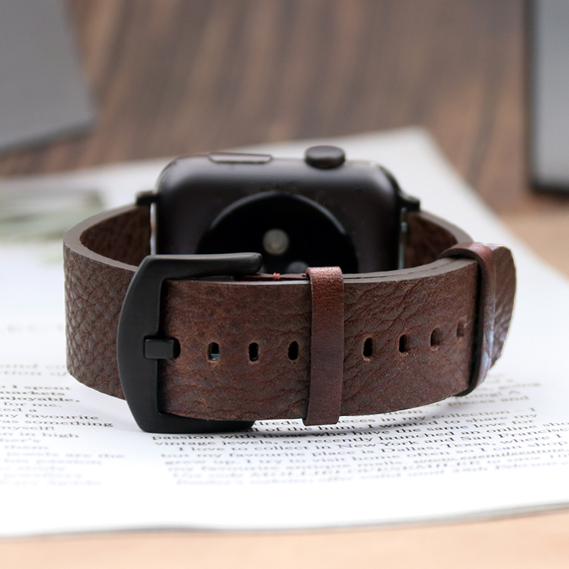 Italian Calfskinl Strap for Ap - Smartwatch Accessories Shop 评论和价格