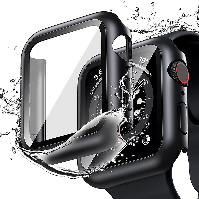 Tempered Glass+cover For Apple - Garmin Smartwatch Accessories 评论和价格