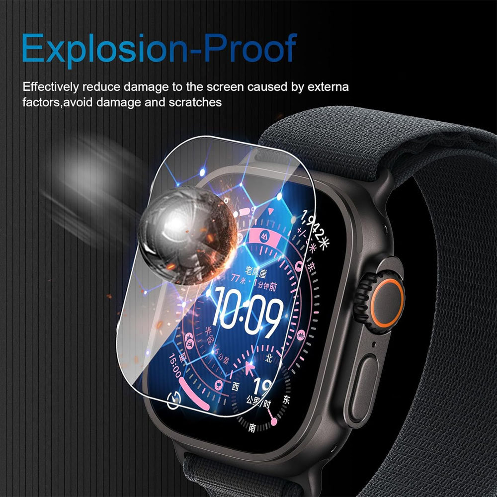 Tempered Glass For Apple Watch - Smartwatch Case 评论和价格