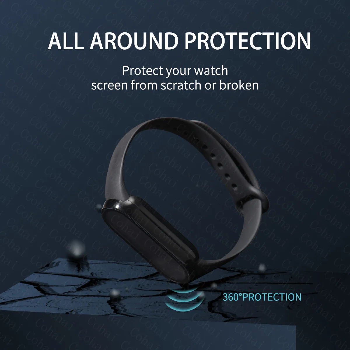 2in1 Case Screen Protector for - Xiaomi Smartwatch Accessories 评论和价格