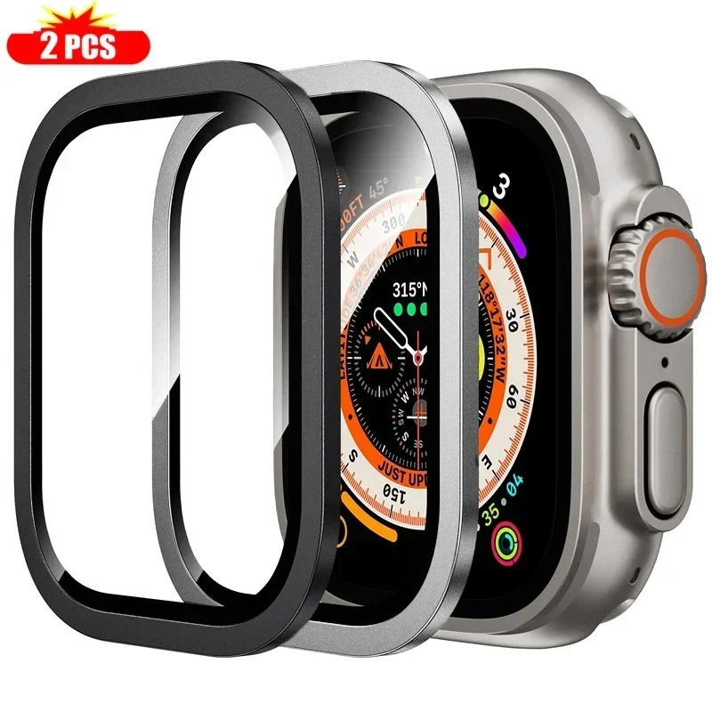 2PCS Tempered Glass for Apple  - Smartwatch Straps & Accessories 评论和价格