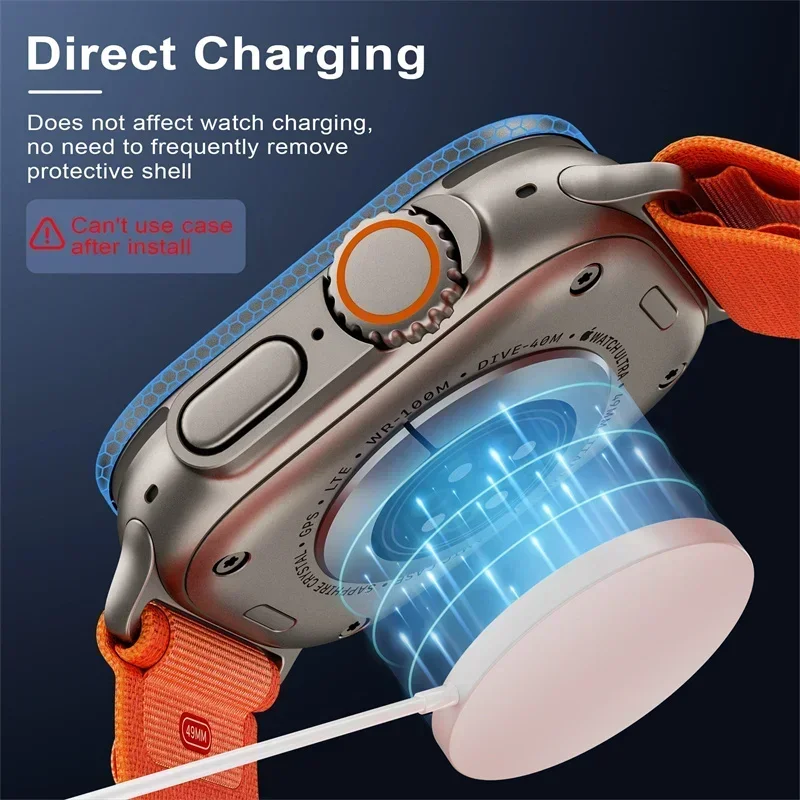2PCS Tempered Glass for Apple  - Smartwatch Straps & Accessories 评论和价格