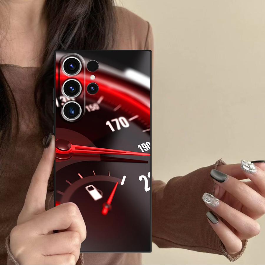 Red Car Gauge Case for Samsung - Samsung Galaxy S25 评论和价格