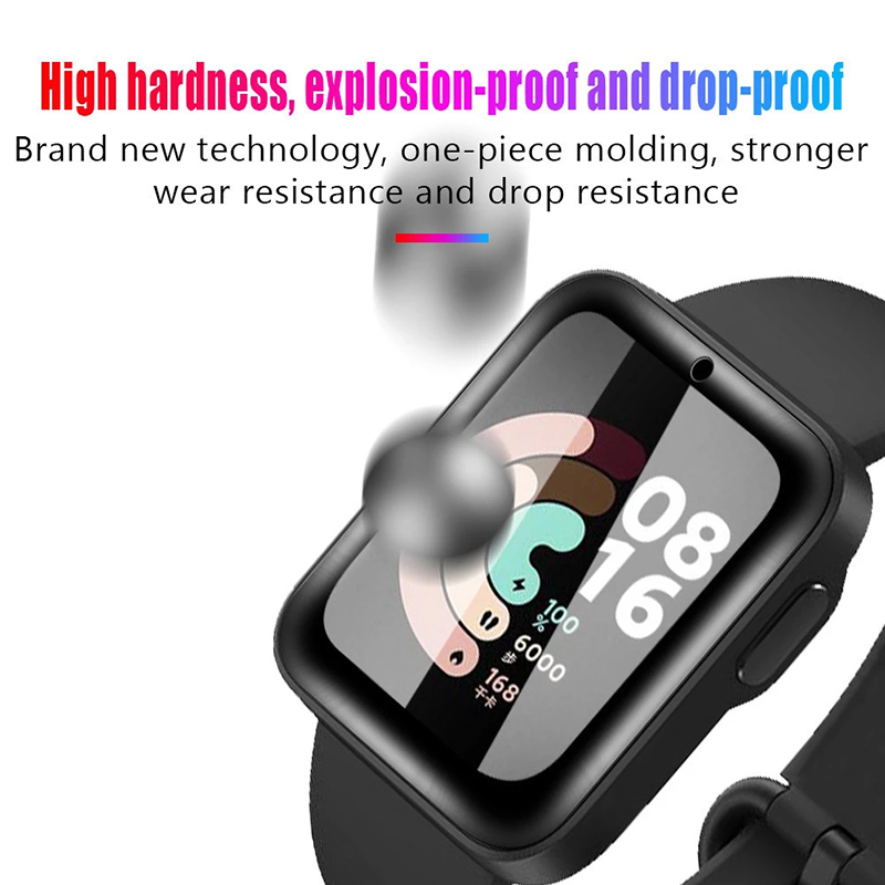 2 Pcs Tempered Glass for Redmi - Xiaomi Smartwatch Accessories 评论和价格