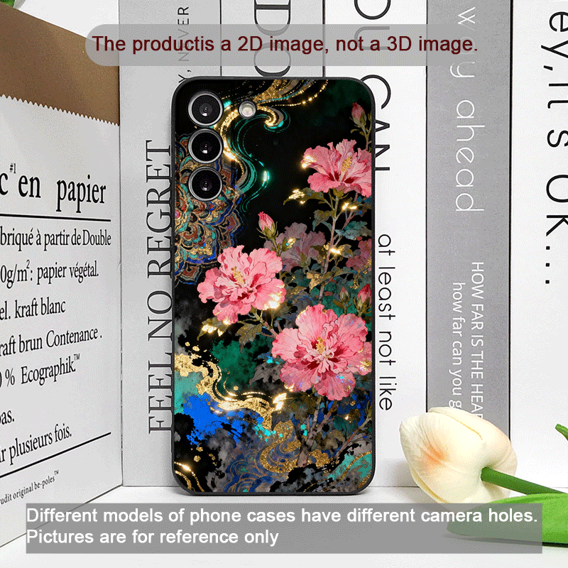 Retro Flower Hibiscus Golden I - Oppo Reno 12 评论和价格