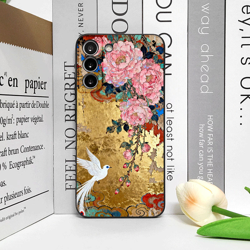 Retro Flower Hibiscus Golden I - Oppo Reno 12 评论和价格