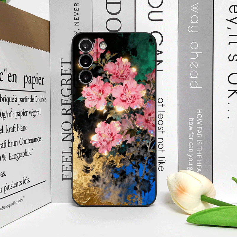Retro Flower Hibiscus Golden I - Oppo Reno 12 评论和价格