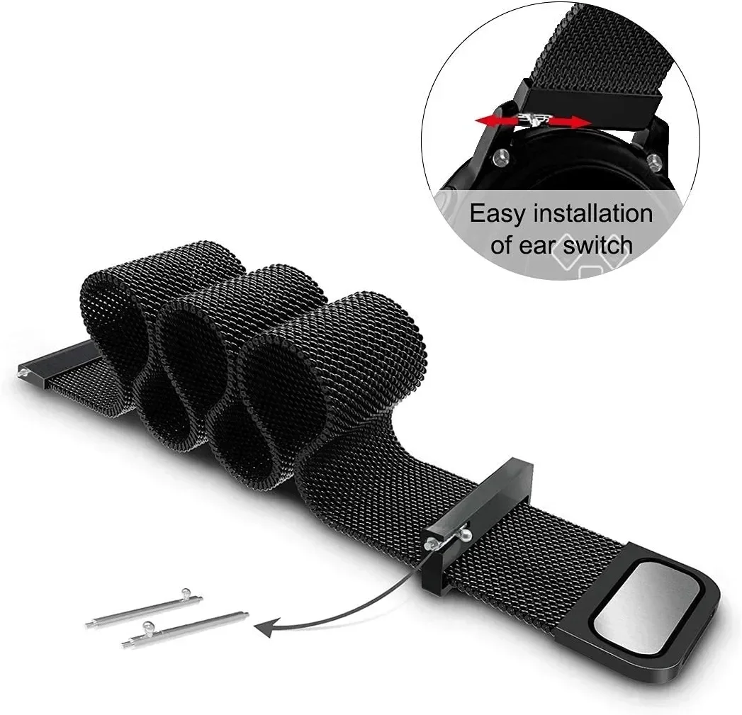 18mm Milanese Loop Strap For X - Xiaomi Smartwatch S4 Accessories 评论和价格