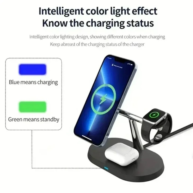 3 In 1 Opansten Magnetic Wirel - Watch Charger Cable 评论和价格