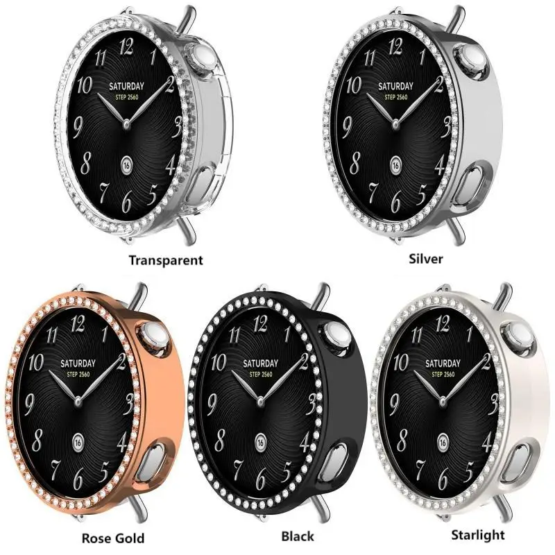Bling PC Hollow Case for Xiaom - Xiaomi Smartwatch S4 Accessories 评论和价格
