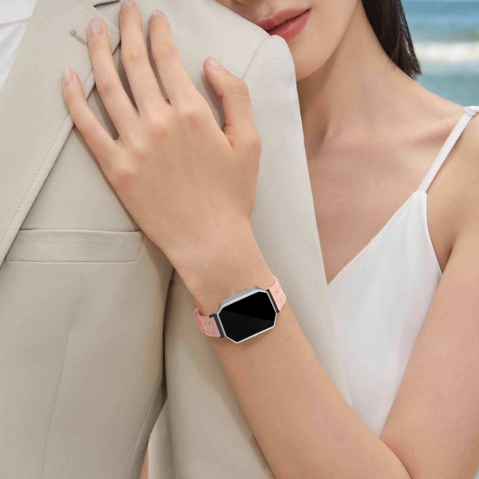 2Pcs Metal Watch Strap Connect - Smartwatch Straps & Accessories 评论和价格