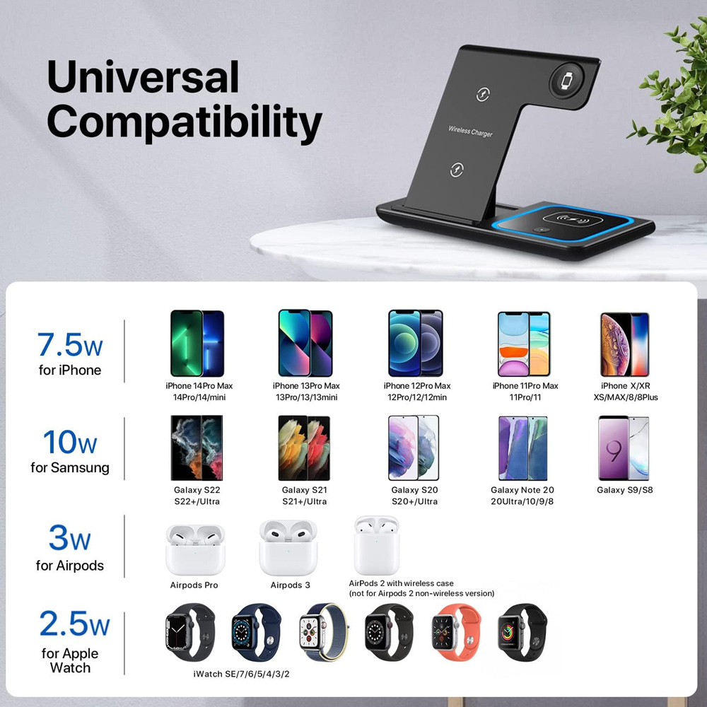 Wireless Charger Holder Stand  - Smartwatch Ac 评论和价格
