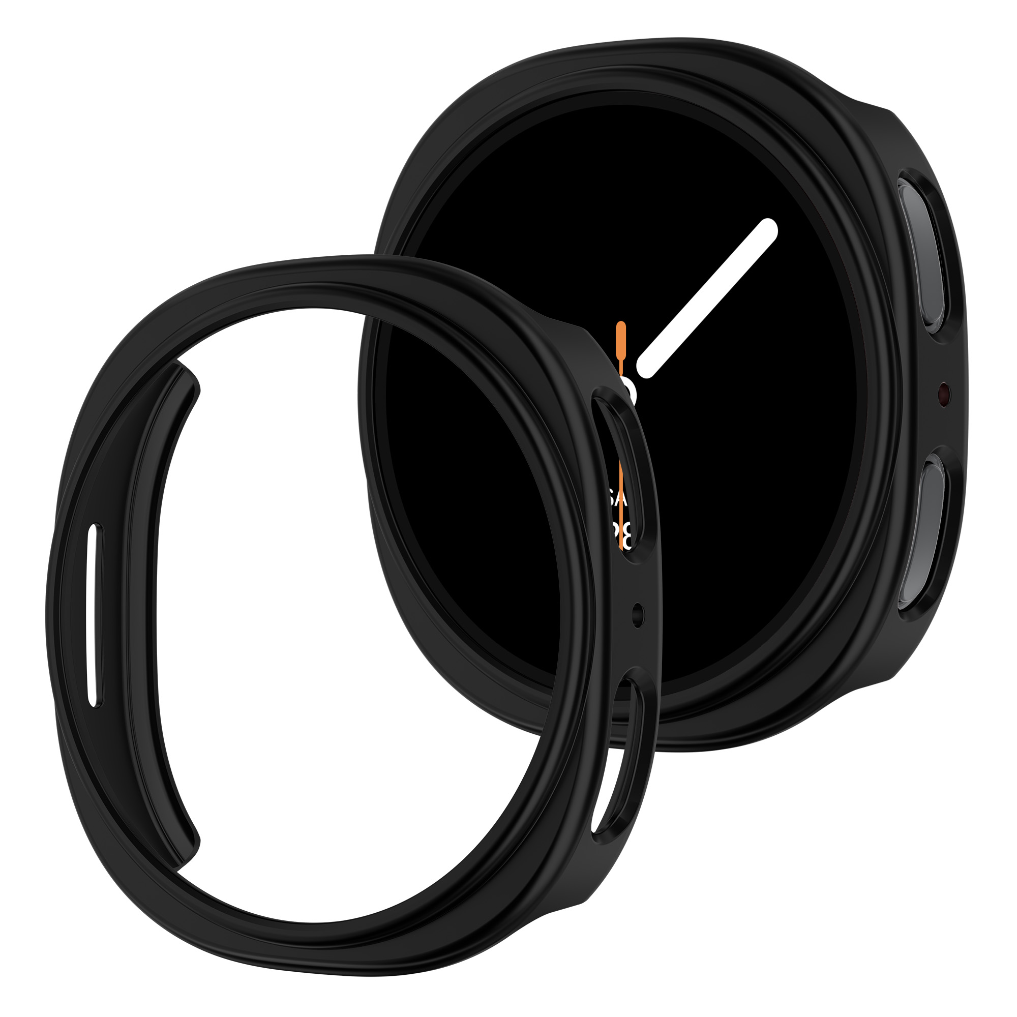 Hollow case+Official Silicone  - Smartwatch Watch Accessories For Women 评论和价格