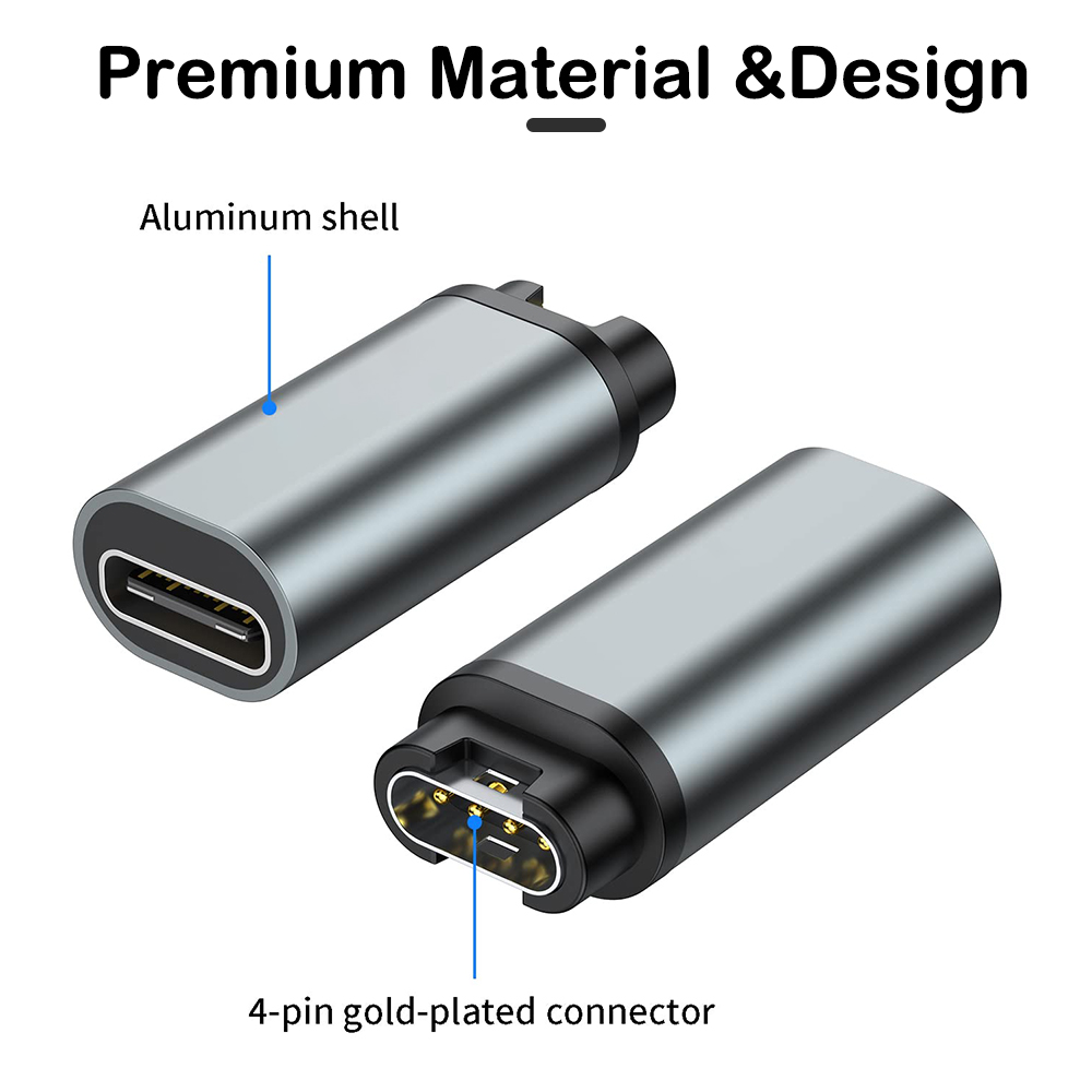 Type C/Micro USB/IOS Charging  - Garmin Smartwatch Accessories 评论和价格
