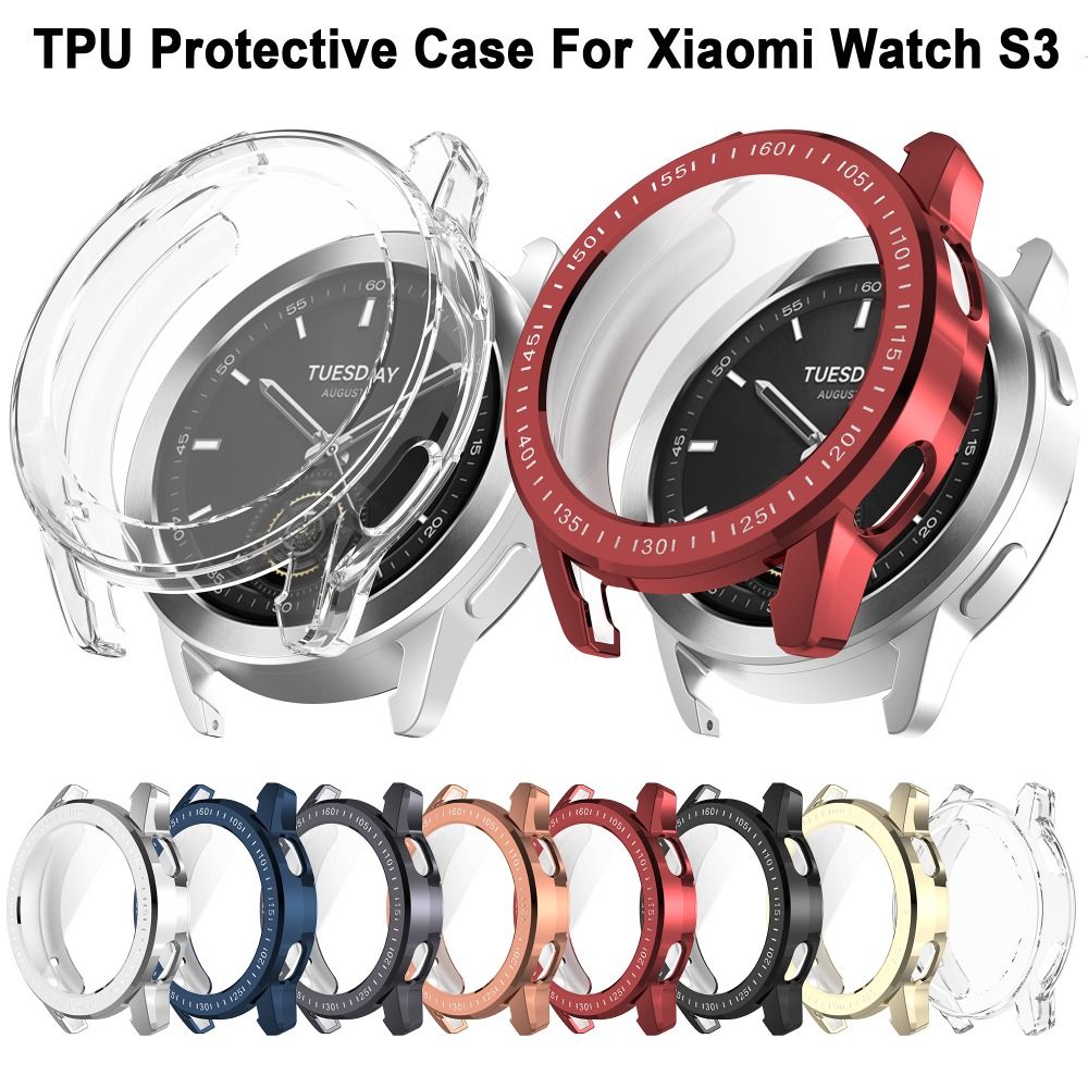 New Full Cover TPU Case Bumper - Xiaomi Smartwatch Accessories 评论和价格