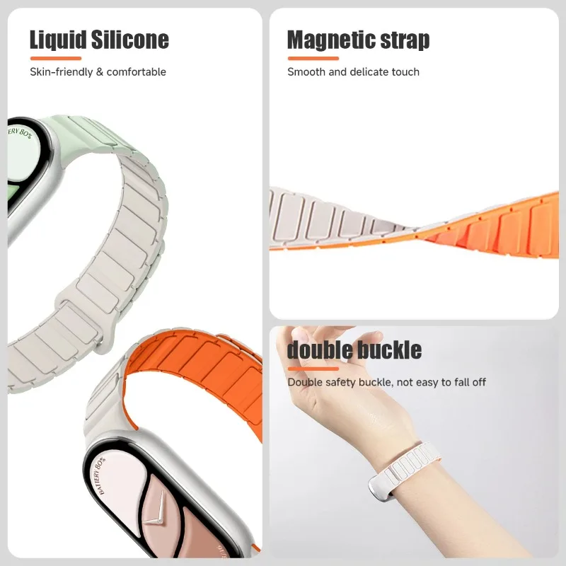 Silicone Strap for Xiaomi band - Smartwatch Watch Accessories For Women 评论和价格