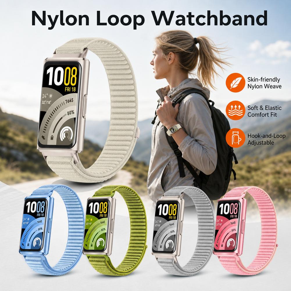 For Huawei Band 11/11 Pro Watc - Sport Loop Strap 评论和价格
