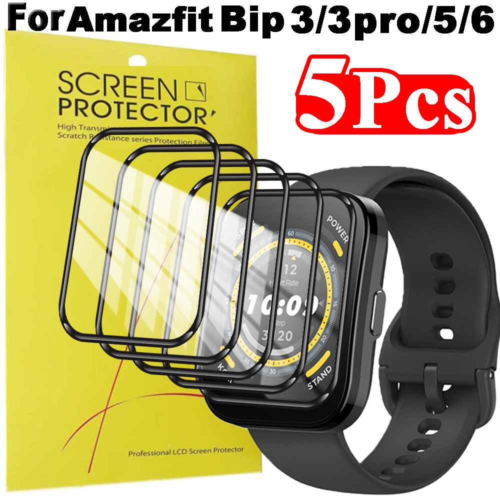 1-5Pcs HD Screen Protector for - Amazfit Smartwatch Accessories 评论和价格