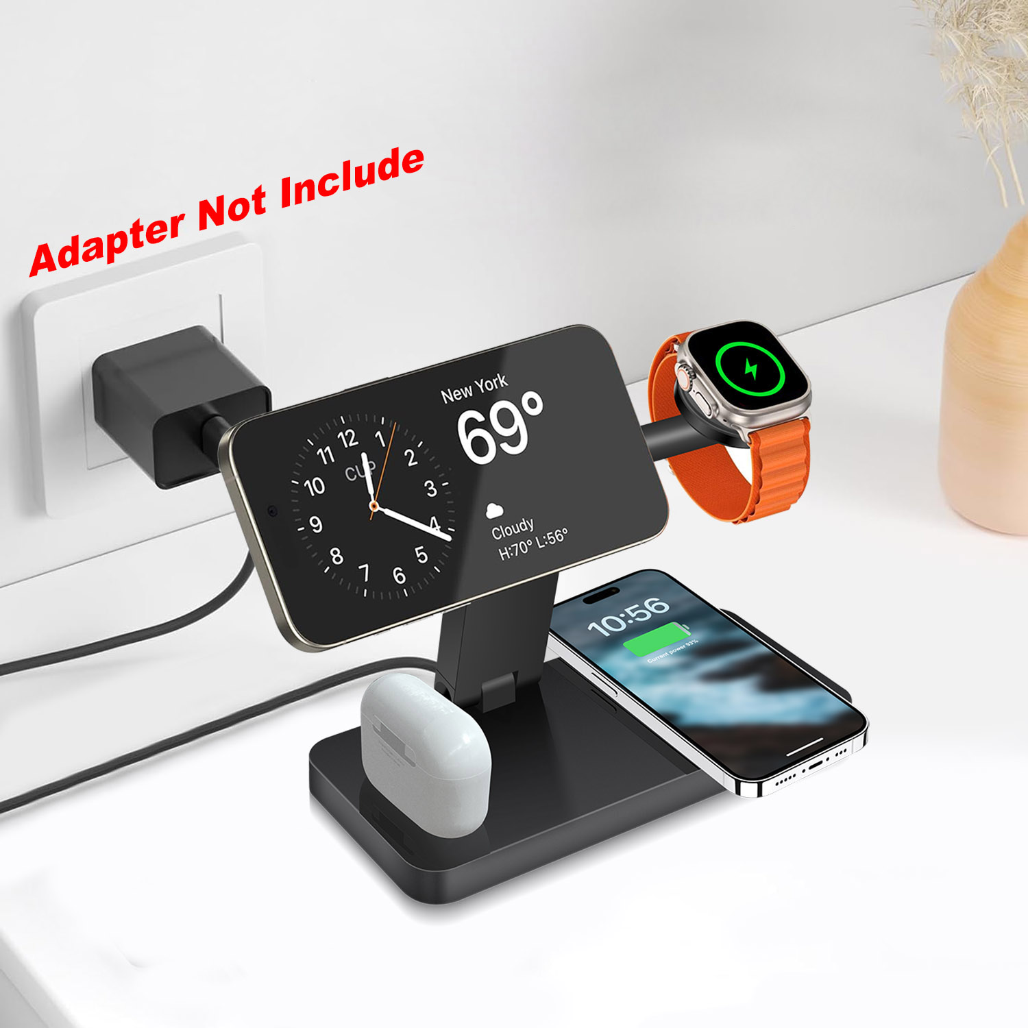 4 in 1 Magnetic Wireless Charg - Smartwatch Ac 评论和价格