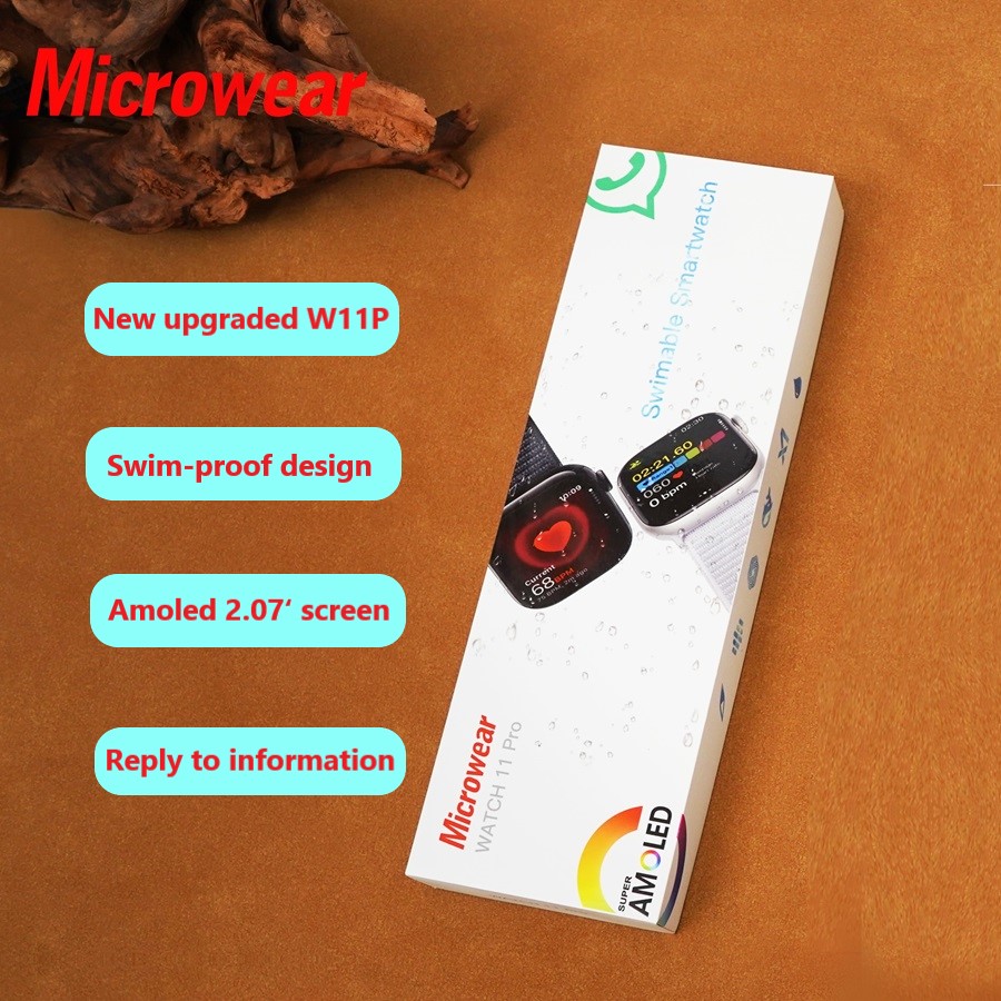 Top Amoled Watch11pro W11pro S - Smartwatch M Active 评论和价格