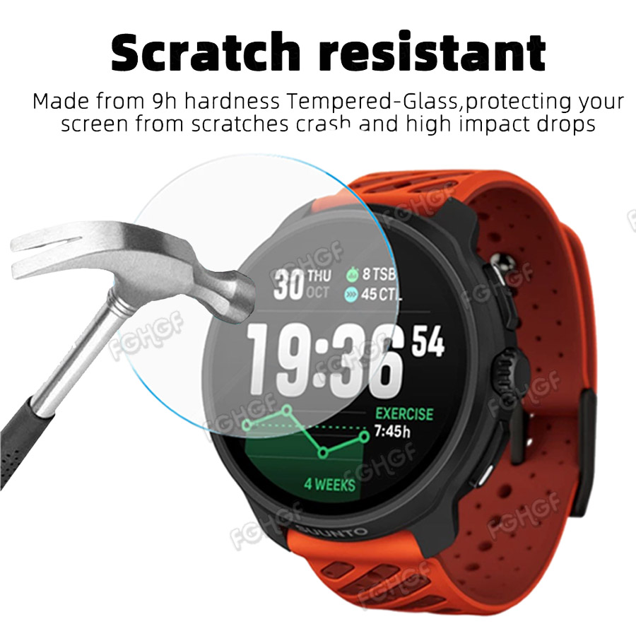 Tempered Glass Protective Film - Smart Watch Accessories 评论和价格