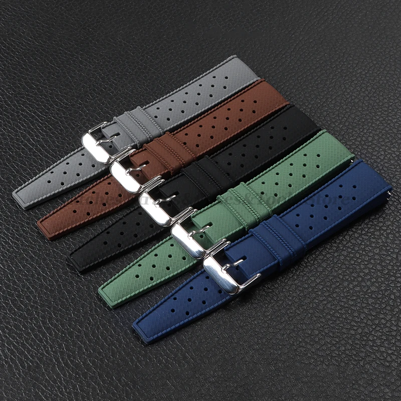 Tropic Silicone Watch Strap 18 - Fossil Smartwatch Accessories 评论和价格