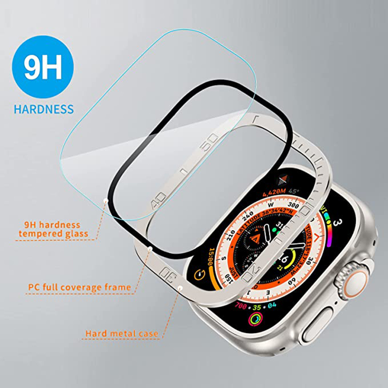 Tempered Glass for Apple Watch - Smartwatch Case 评论和价格